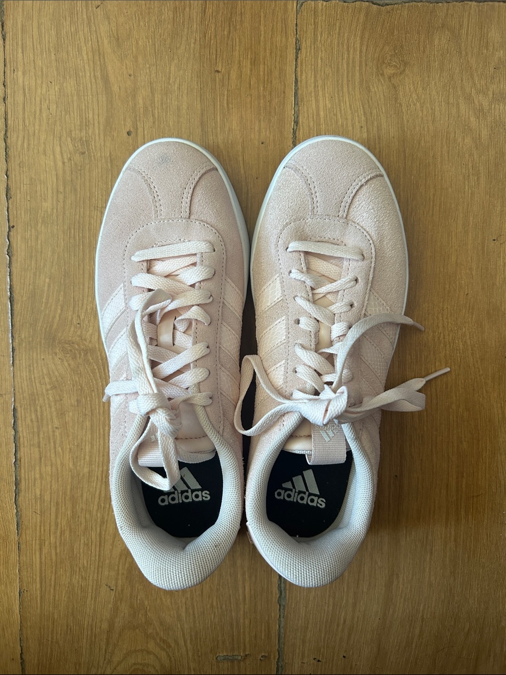 Pink Adidas Samba sneakers